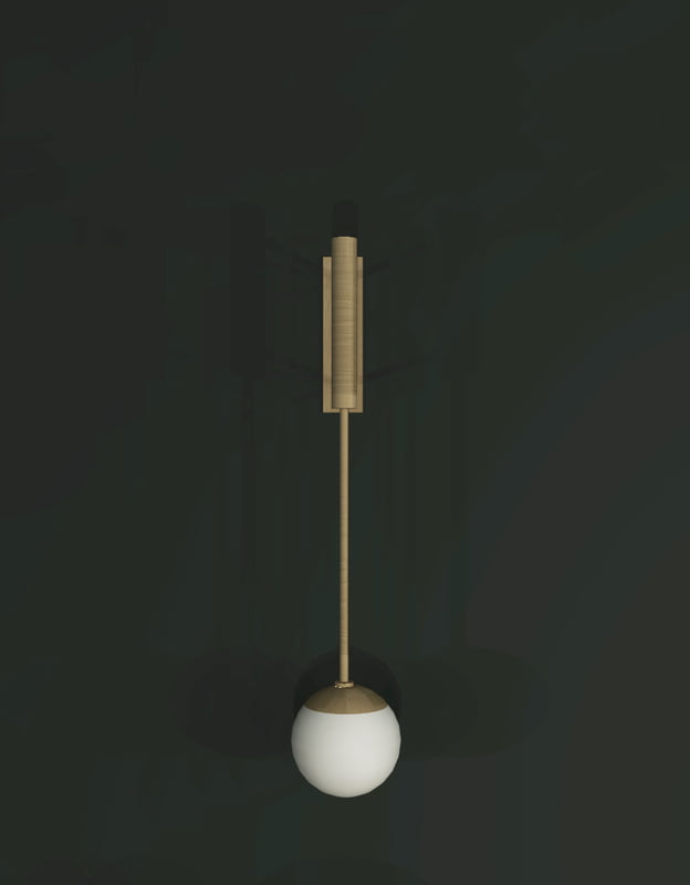 Geometric Wall Light 1