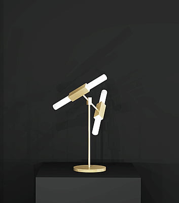 Tubular Table Lamp